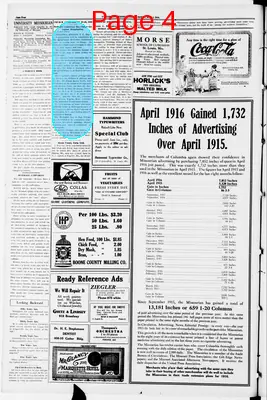 Page thumbnail for University Missourian