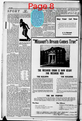 Page thumbnail for The Daily Missourian