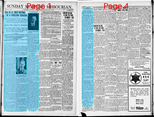 Page thumbnail for The Evening Missourian