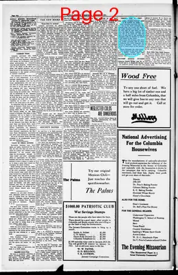 Page thumbnail for The Evening Missourian