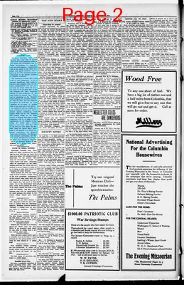 Page thumbnail for The Evening Missourian