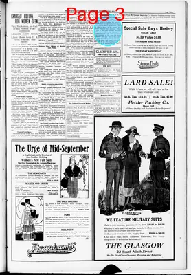Page thumbnail for The Evening Missourian