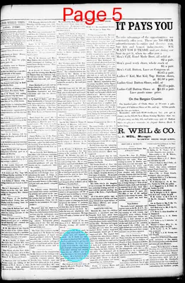 Page thumbnail for The Butler Weekly Times