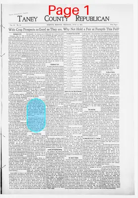 Page thumbnail for The Taney County Republican