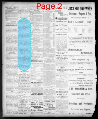 Page thumbnail for The Palatka Daily News