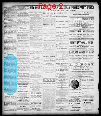 Page thumbnail for The Palatka Daily News