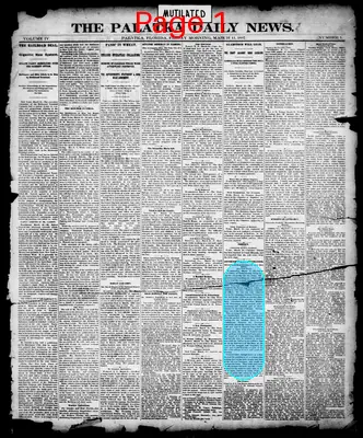 Page thumbnail for The Palatka Daily News