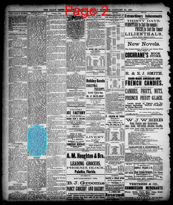 Page thumbnail for The Palatka Daily News