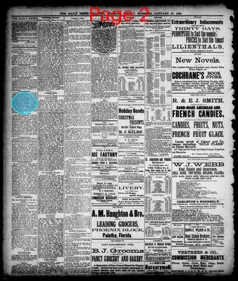 Page thumbnail for The Palatka Daily News