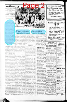 Page thumbnail for The Lemmon Herald