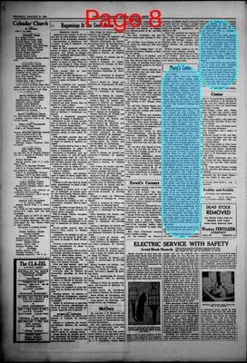 Page thumbnail for The Tri County News