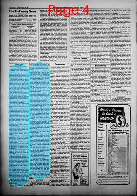 Page thumbnail for The Tri County News