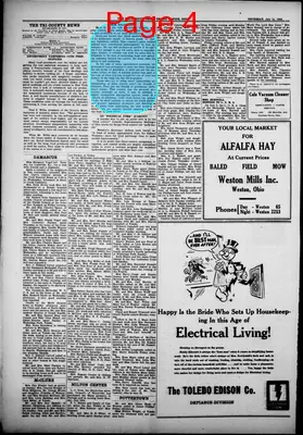 Page thumbnail for The Tri County News