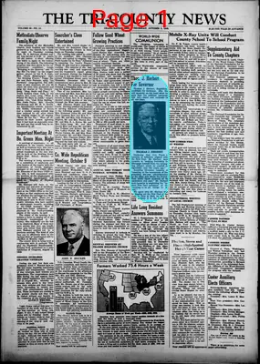 Page thumbnail for The Tri County News