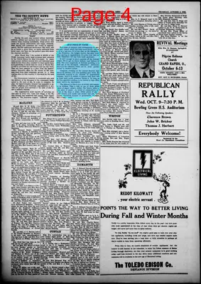 Page thumbnail for The Tri County News