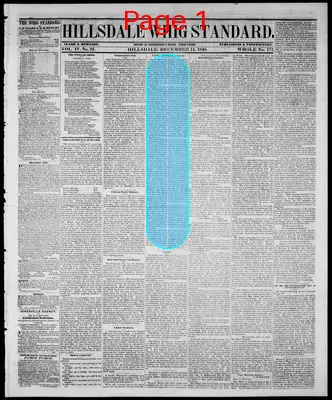 Page thumbnail for Hillsdale Whig Standard