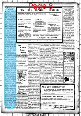 Page thumbnail for Willmar Tribune