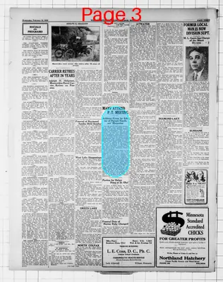 Page thumbnail for Willmar Tribune