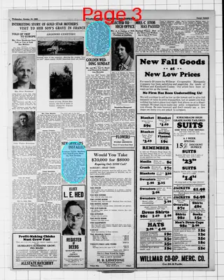 Page thumbnail for Willmar Tribune