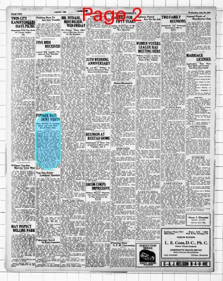 Page thumbnail for Willmar Tribune