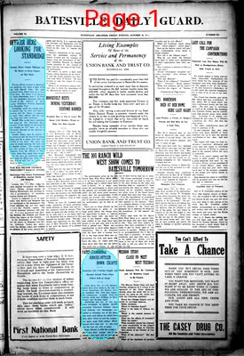 Page thumbnail for Batesville Daily Guard