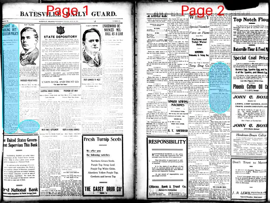 Page thumbnail for Batesville Daily Guard