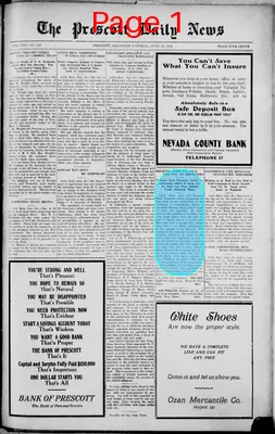 Page thumbnail for The Prescott Daily News