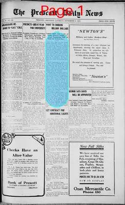 Page thumbnail for The Prescott Daily News