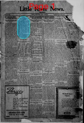Page thumbnail for The Little River News