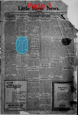 Page thumbnail for The Little River News