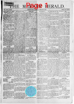 Page thumbnail for The Meeker Herald