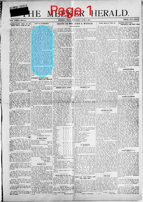 Page thumbnail for The Meeker Herald