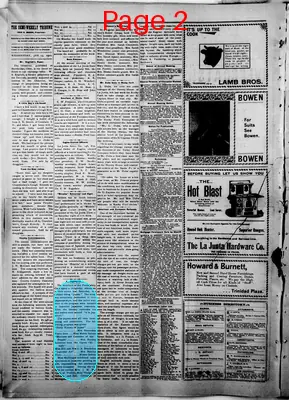 Page thumbnail for La Junta Tribune
