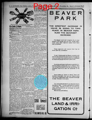 Page thumbnail for The Daily Tribune