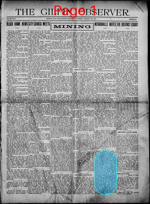 Page thumbnail for Gilpin Observer