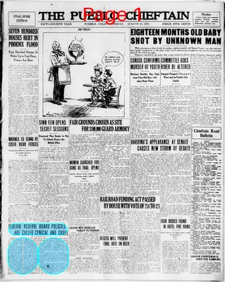 Page thumbnail for Pueblo Chieftain