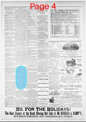 Page thumbnail for Las Vegas Daily Gazette