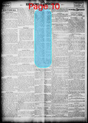 Page thumbnail for The Richmond Virginian