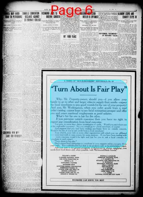 Page thumbnail for The Richmond Virginian