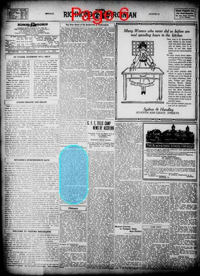 Page thumbnail for The Richmond Virginian