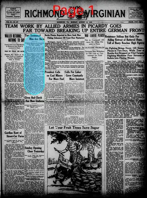 Page thumbnail for The Richmond Virginian