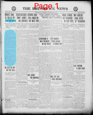 Page thumbnail for The Brunswick News