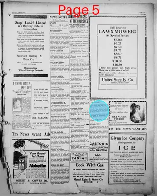 Page thumbnail for The Brunswick News