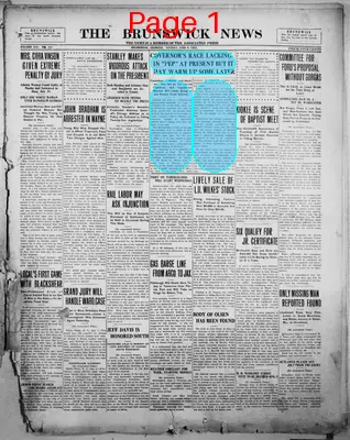 Page thumbnail for The Brunswick News
