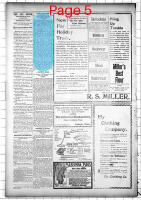Page thumbnail for The Ely Miner