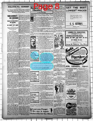 Page thumbnail for The Ely Miner