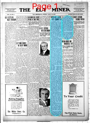 Page thumbnail for The Ely Miner