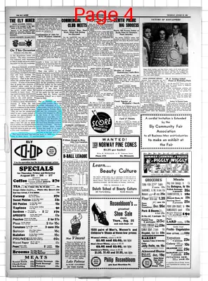 Page thumbnail for The Ely Miner