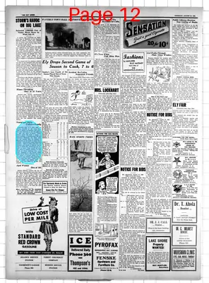 Page thumbnail for The Ely Miner
