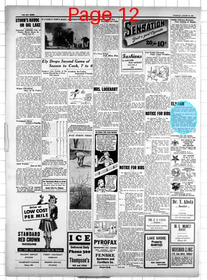 Page thumbnail for The Ely Miner